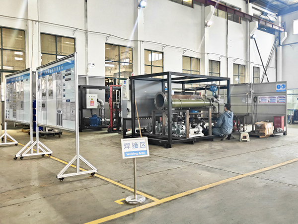 歐能機械：焊接作業區