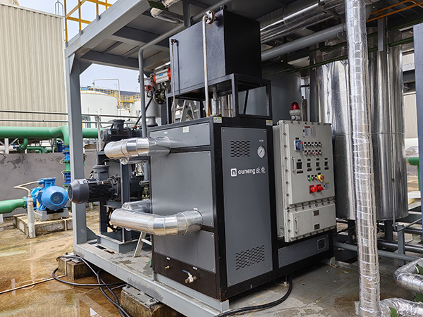 垃圾焚燒發電換熱器控溫電加熱防爆導熱油爐