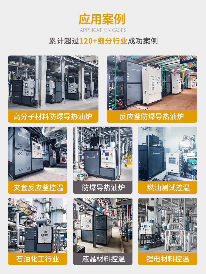正壓防爆導熱油爐案例