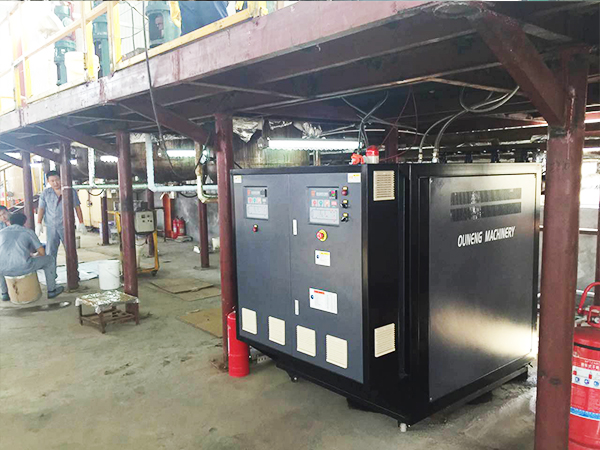 電加熱化工導熱油爐用于合成樹脂控溫，創新加熱方案